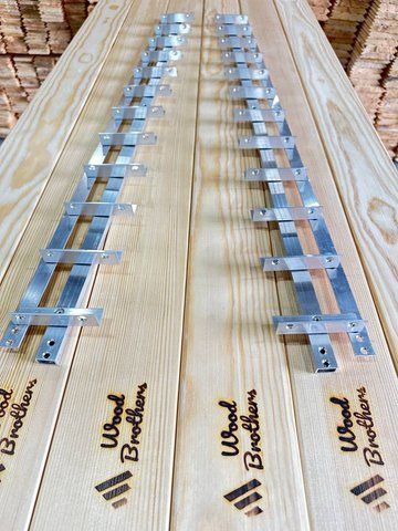 Mechanizm WZMOCNIONY do obrotowych żaluzji zewnętrznych "Wood Brothers Light" 1 m