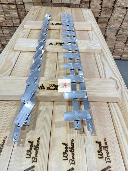 Mechanizm WZMOCNIONY do obrotowych żaluzji zewnętrznych "Wood Brothers Light" 1 m