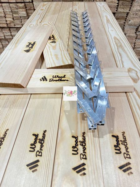 Mechanizm WZMOCNIONY do obrotowych żaluzji zewnętrznych "Wood Brothers Light" 1 m
