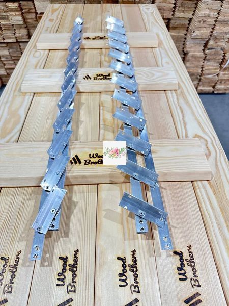 Mechanizm WZMOCNIONY do obrotowych żaluzji zewnętrznych "Wood Brothers Light" 1 m