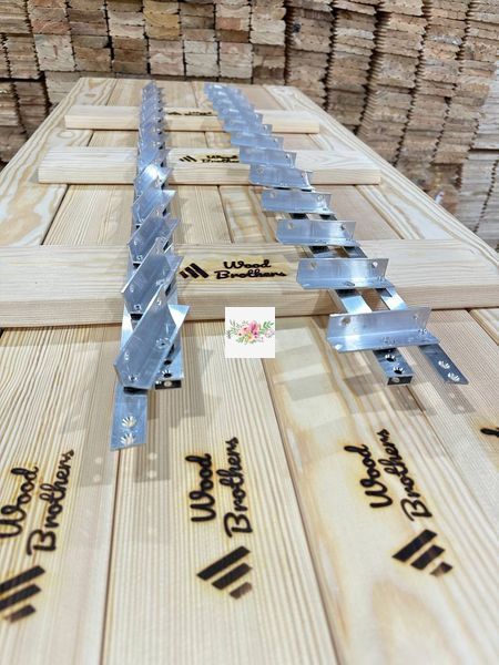 Mechanizm WZMOCNIONY do obrotowych żaluzji zewnętrznych "Wood Brothers Light" 1 m