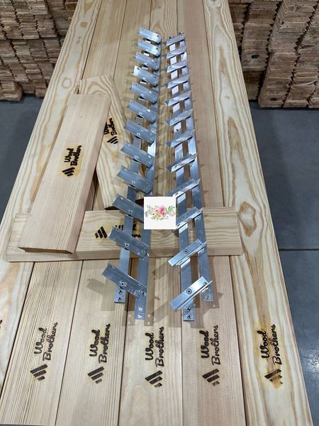 Mechanizm WZMOCNIONY do obrotowych żaluzji zewnętrznych "Wood Brothers Light" 1 m