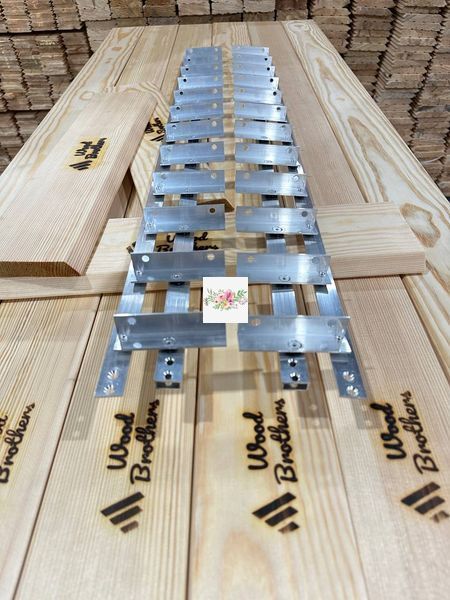 Mechanizm WZMOCNIONY do obrotowych żaluzji zewnętrznych "Wood Brothers Light" 1 m