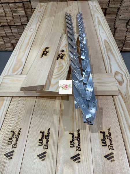 Mechanizm WZMOCNIONY do obrotowych żaluzji zewnętrznych "Wood Brothers Light" 1 m