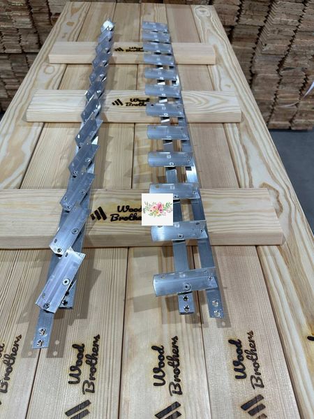 Mechanizm WZMOCNIONY do obrotowych żaluzji zewnętrznych "Wood Brothers Light" 1 m