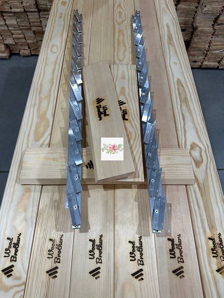 Mechanizm WZMOCNIONY do obrotowych żaluzji zewnętrznych "Wood Brothers Light" 1 m