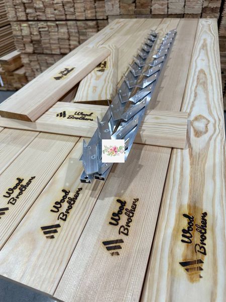 Mechanizm WZMOCNIONY do obrotowych żaluzji zewnętrznych "Wood Brothers Light" 1 m