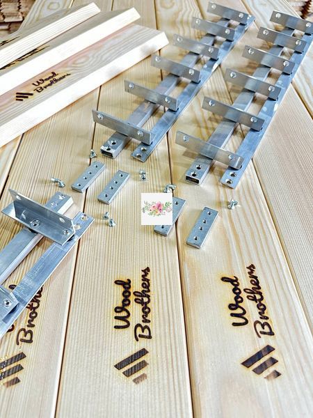 Mechanizm WZMOCNIONY do obrotowych żaluzji zewnętrznych "Wood Brothers Light" 1 m