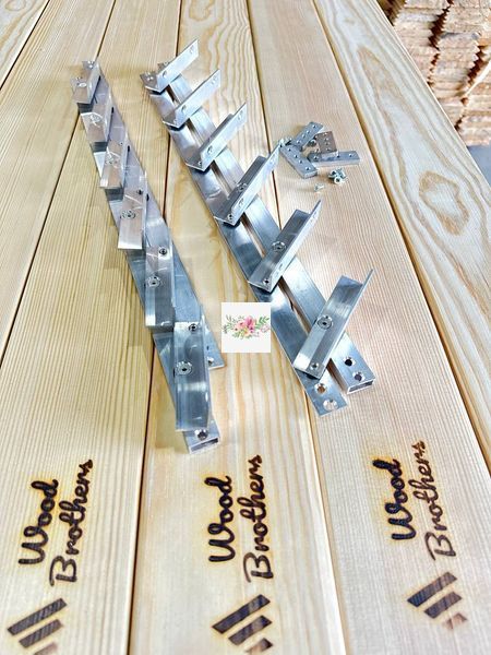 Mechanizm WZMOCNIONY aluminiowy do obrotowych żaluzji zewnętrznych "Wood Brothers Light" 0,5m