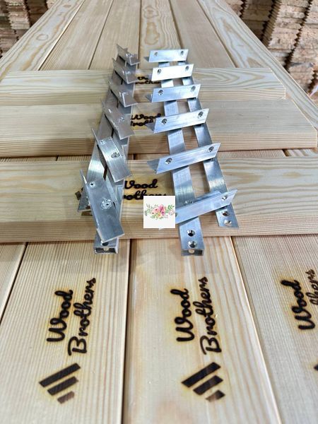 Mechanizm WZMOCNIONY aluminiowy do obrotowych żaluzji zewnętrznych "Wood Brothers Light" 0,5m