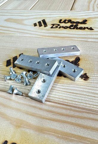 Łączenia sur.alum.(do mechanizm&oacute;w obrotowych aluminiowych)