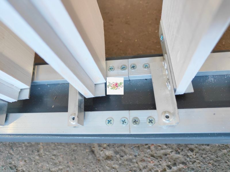 Łączenia sur.alum.(do mechanizm&oacute;w obrotowych aluminiowych)