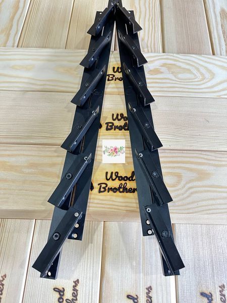 Mechanizm WZMOCNIONY aluminiowy do obrotowych żaluzji zewnętrznych "Wood Brothers Light Black"