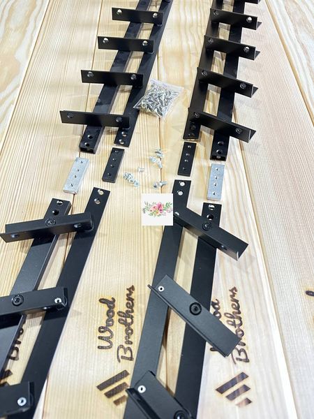 Mechanizm WZMOCNIONY aluminiowy do obrotowych żaluzji zewnętrznych "Wood Brothers Light Black"