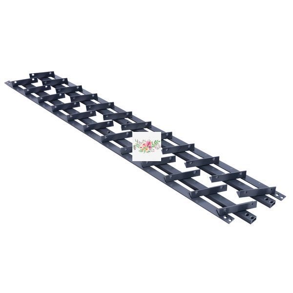 Mechanizm WZMOCNIONY aluminiowy do obrotowych żaluzji zewnętrznych "Wood Brothers Light ANTRACYT"1m