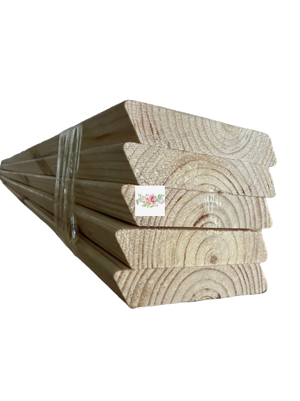 Lamel ROMB 112x20mm, Drewniane, Sosna