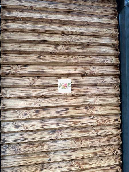 Lamel ROMB 112x20mm, Drewniane, Sosna