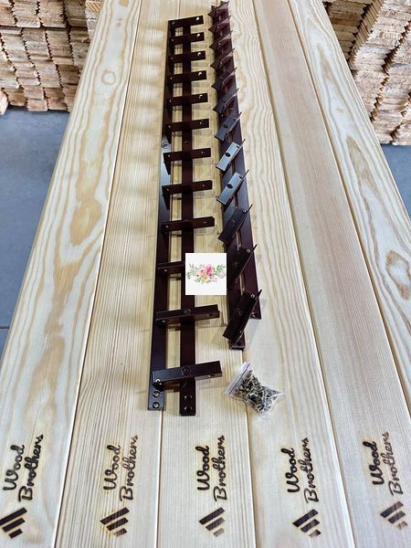 Mechanizm WZMOCNIONY aluminiowy do obrotowych żaluzji zewnętrznych "Wood Brothers Light Brąz" 1 m