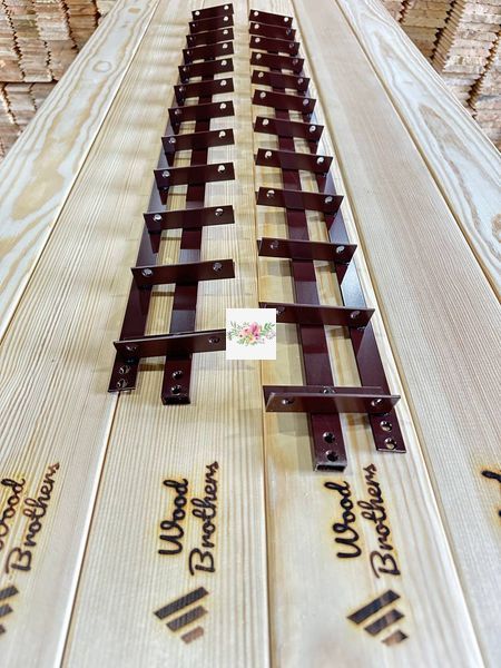 Mechanizm WZMOCNIONY aluminiowy do obrotowych żaluzji zewnętrznych "Wood Brothers Light Brąz" 1 m