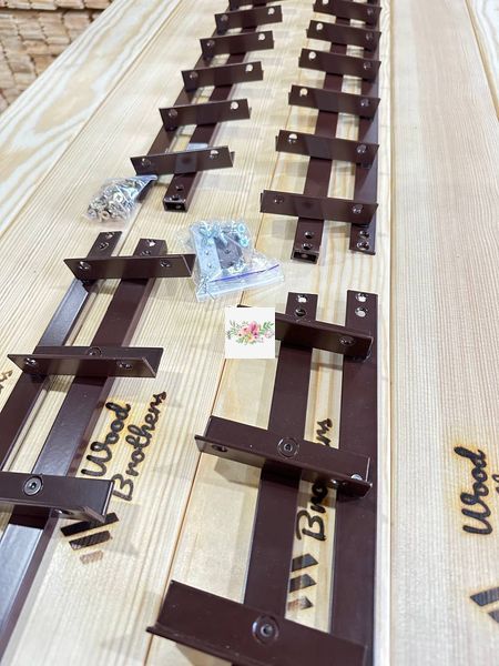 Mechanizm WZMOCNIONY aluminiowy do obrotowych żaluzji zewnętrznych "Wood Brothers Light Brąz" 1 m