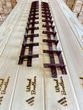 Mechanizm WZMOCNIONY aluminiowy do obrotowych żaluzji zewnętrznych "Wood Brothers Light Brąz" 1 m