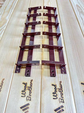 Mechanizm WZMOCNIONY aluminiowy do obrotowych żaluzji zewnętrznych "Wood Brothers Light Brąz"