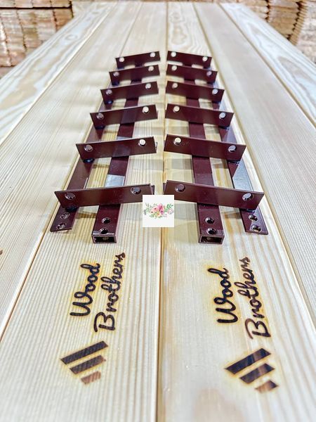Mechanizm WZMOCNIONY aluminiowy do obrotowych żaluzji zewnętrznych "Wood Brothers Light Brąz"