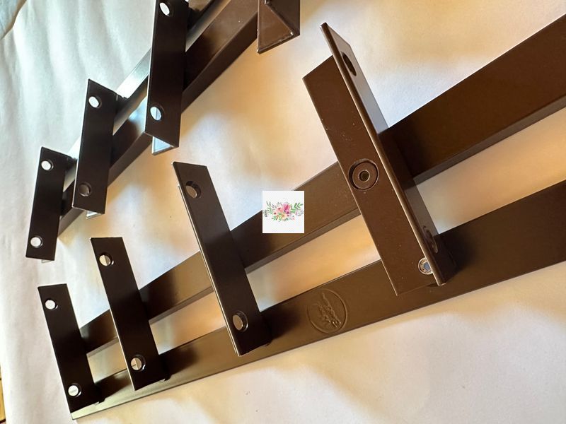 Mechanizm WZMOCNIONY aluminiowy do obrotowych żaluzji zewnętrznych "Wood Brothers Light Brąz"