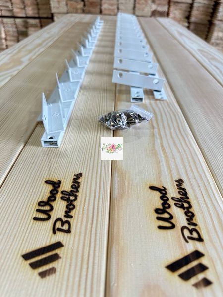 Mechanizm WZMOCNIONY aluminiowy do obrotowych żaluzji zewnętrznych "Wood Brothers Light Biały" 1 m