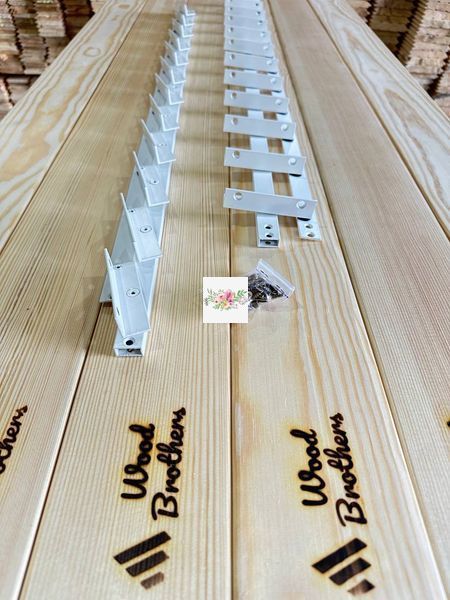 Mechanizm WZMOCNIONY aluminiowy do obrotowych żaluzji zewnętrznych "Wood Brothers Light Biały" 1 m