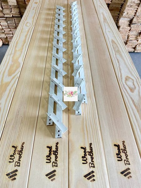 Mechanizm WZMOCNIONY aluminiowy do obrotowych żaluzji zewnętrznych "Wood Brothers Light Biały" 1 m